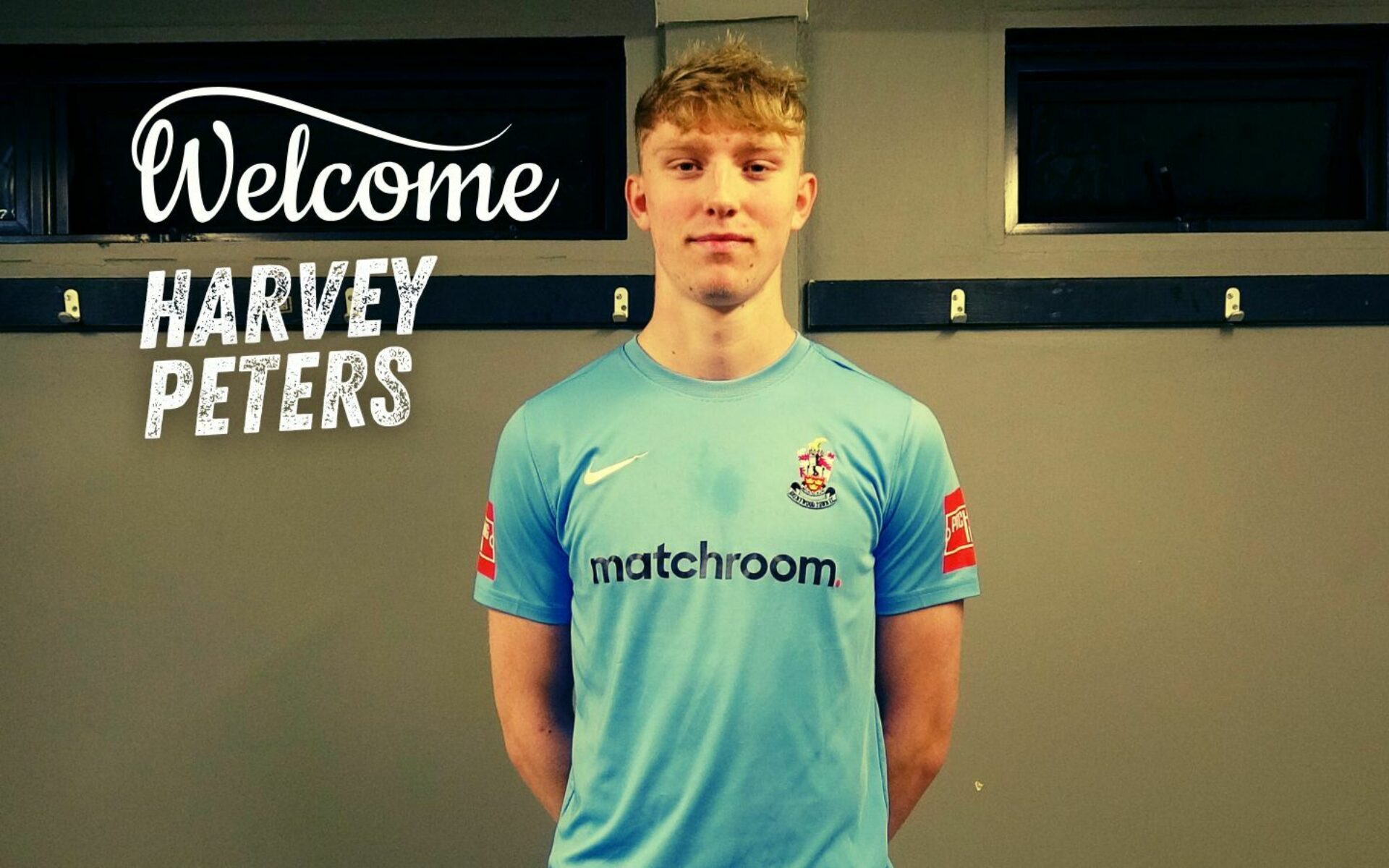 Player Announcement: Harvey Peters Featured Image