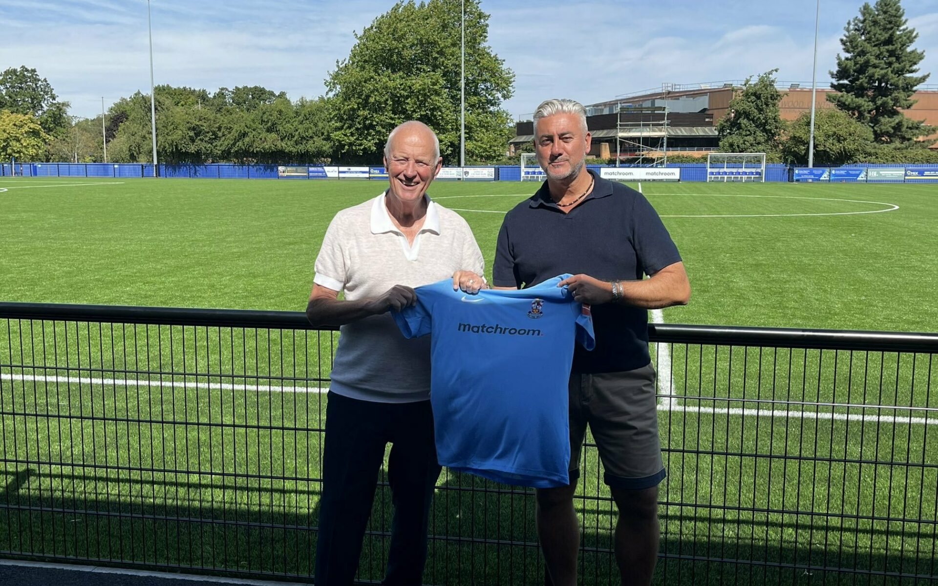 Brentwood Town Extend Partnership with Matchroom and Barry Hearn Featured Image