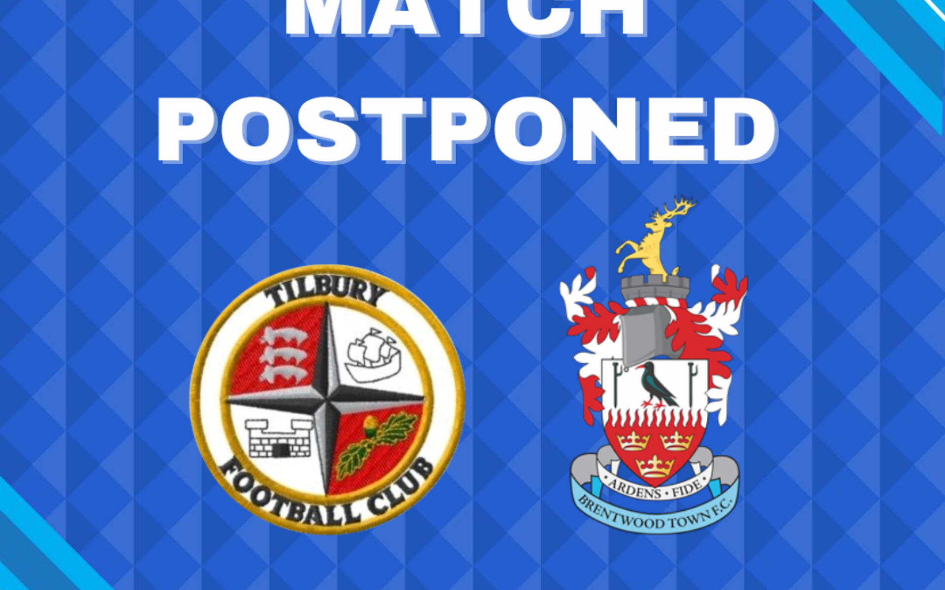 MATCH POSTPONED Featured Image