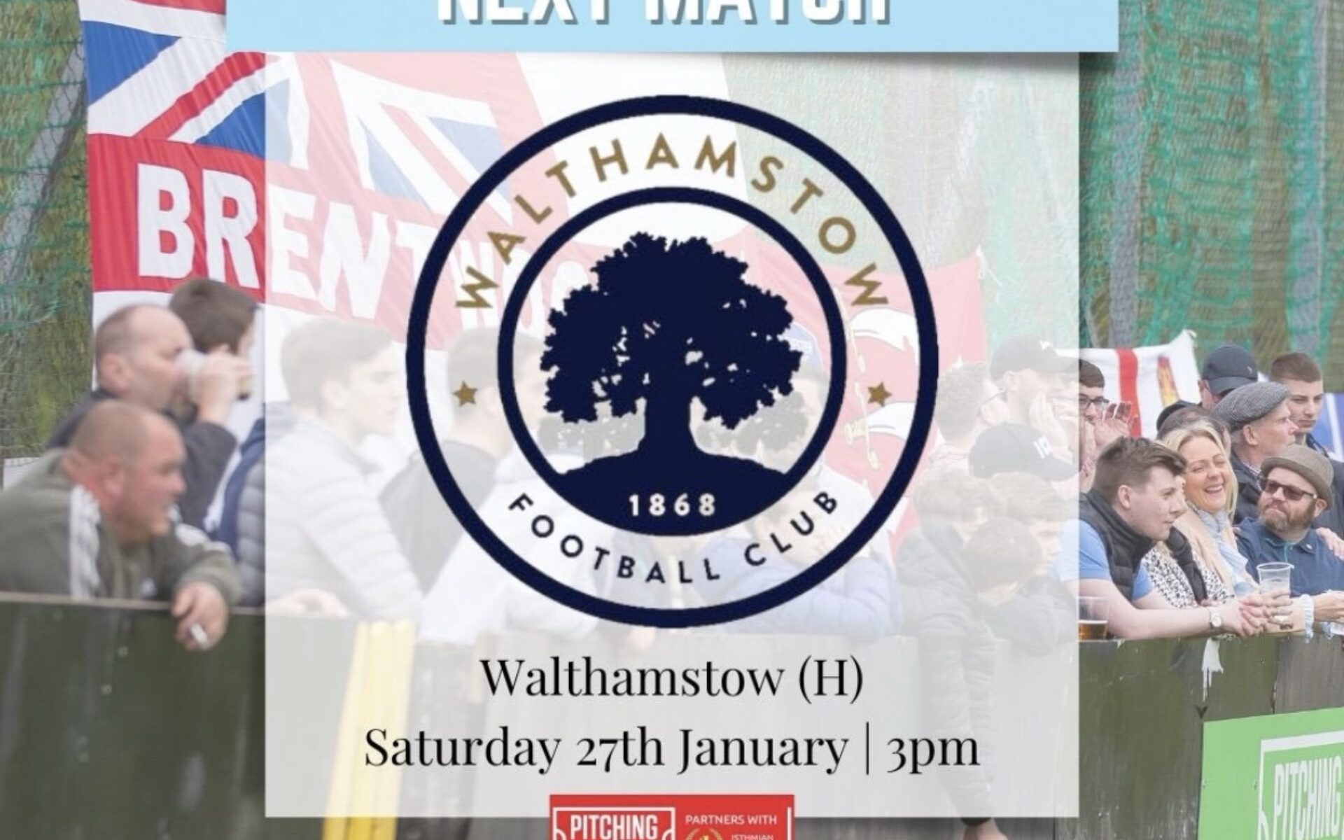 Brentwood Town v Walthamstow Featured Image
