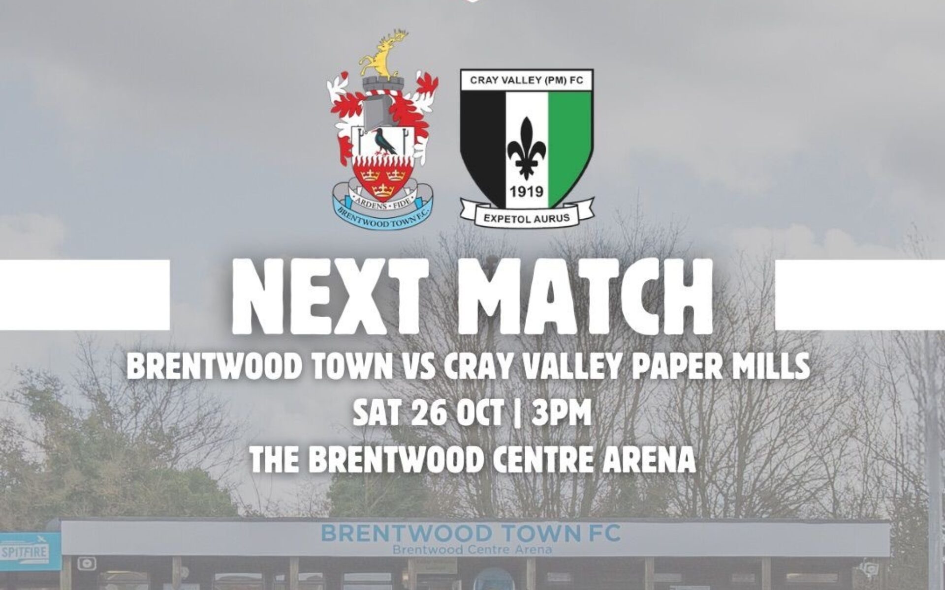 MATCH PREVIEW: Brentwood Town vs Cray Valley Paper Mills Featured Image